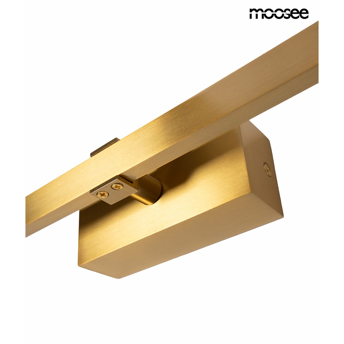 MOOSEE lampa ścienna LINE LED złota