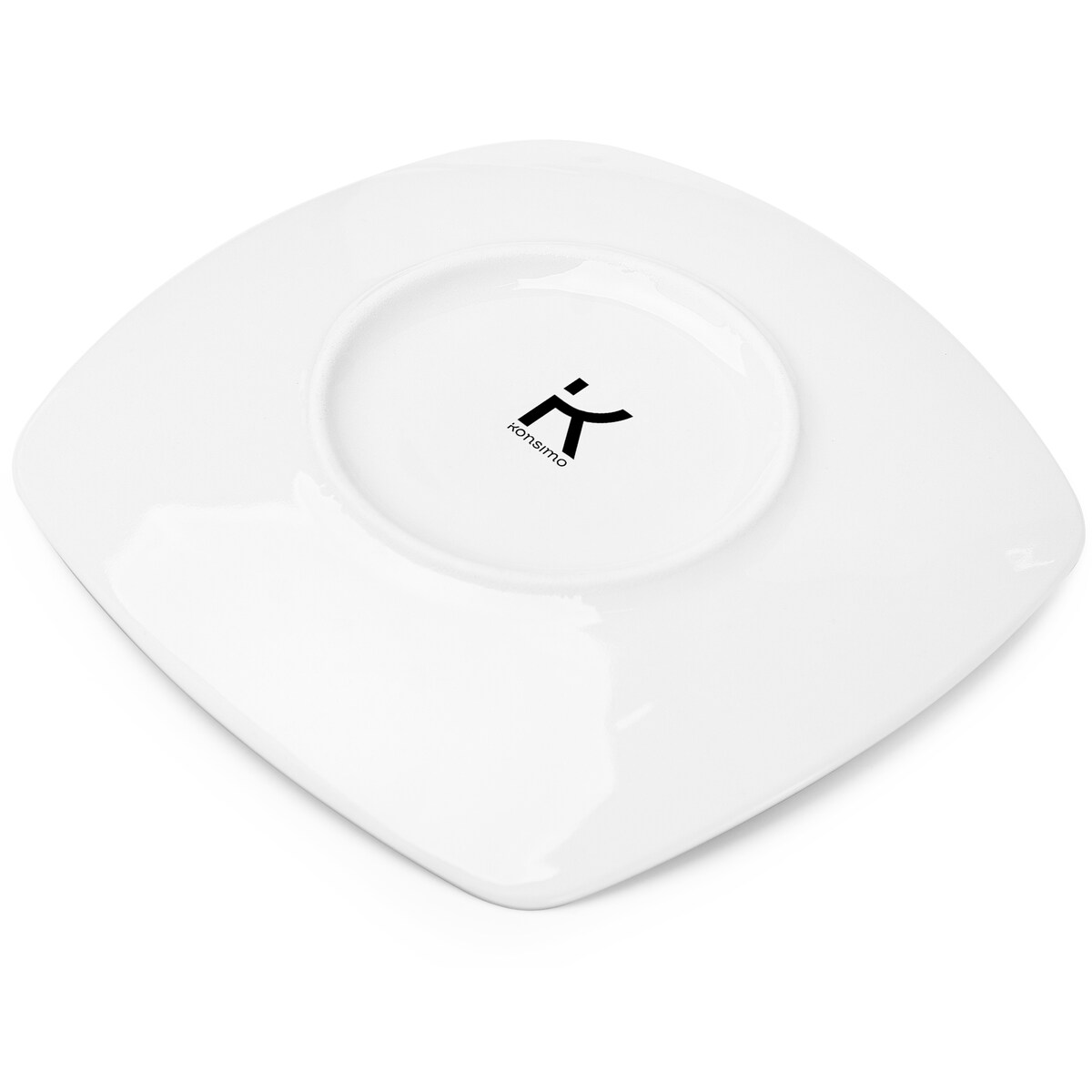 Konsimo CARLINA Filiżanka do kawy ze spodkiem 12 szt.