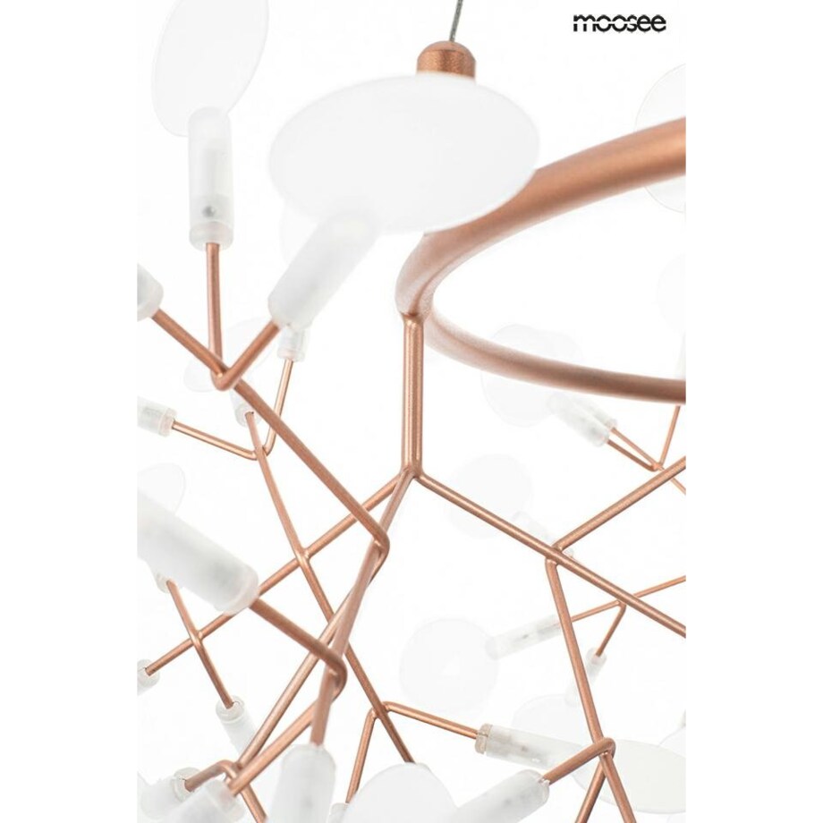 Lampa wisząca Flora MSE010100213 LED 48,6W miedziana