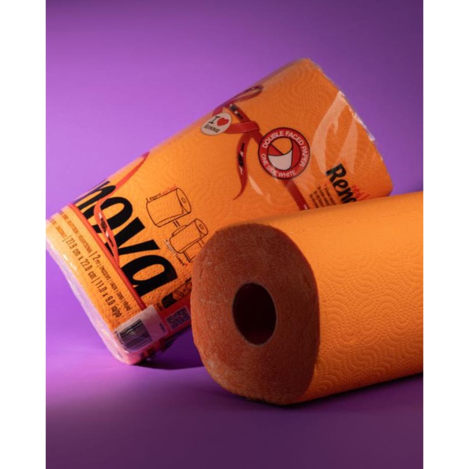 Ręcznik Papierowy Renova pomarańczowy 1R