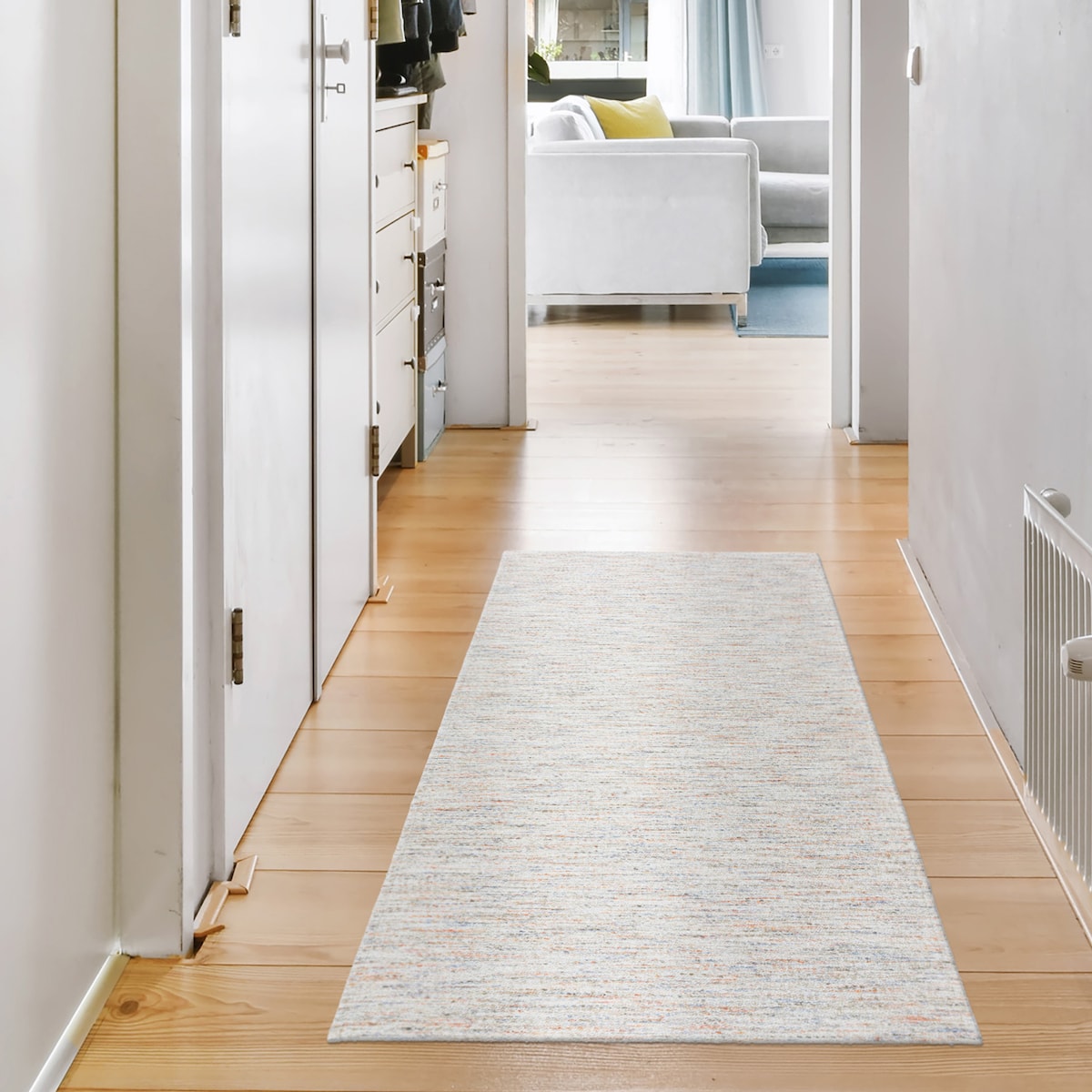 Chodnik antypoślizgowy Siena 75x160 cm szary