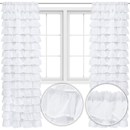 firana full falbanka "amelia" 140x250 cm