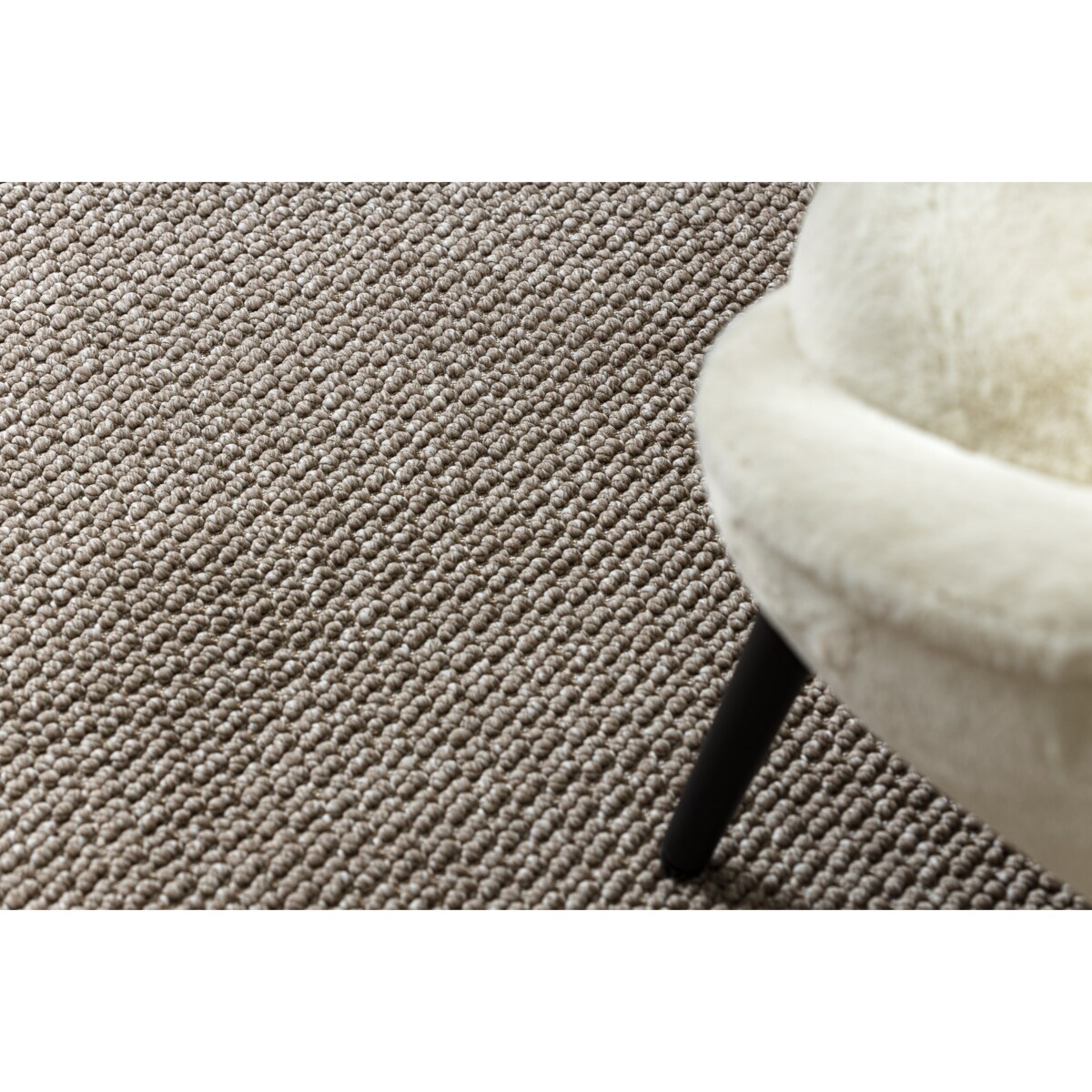 Dywan CASABLANCA LOOP brązowy pętelkowy, 100x150 cm