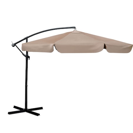 Parasol ogrodowy z wysięgnikiem pokrowiec 8 segmentów ø 350cm Plonos