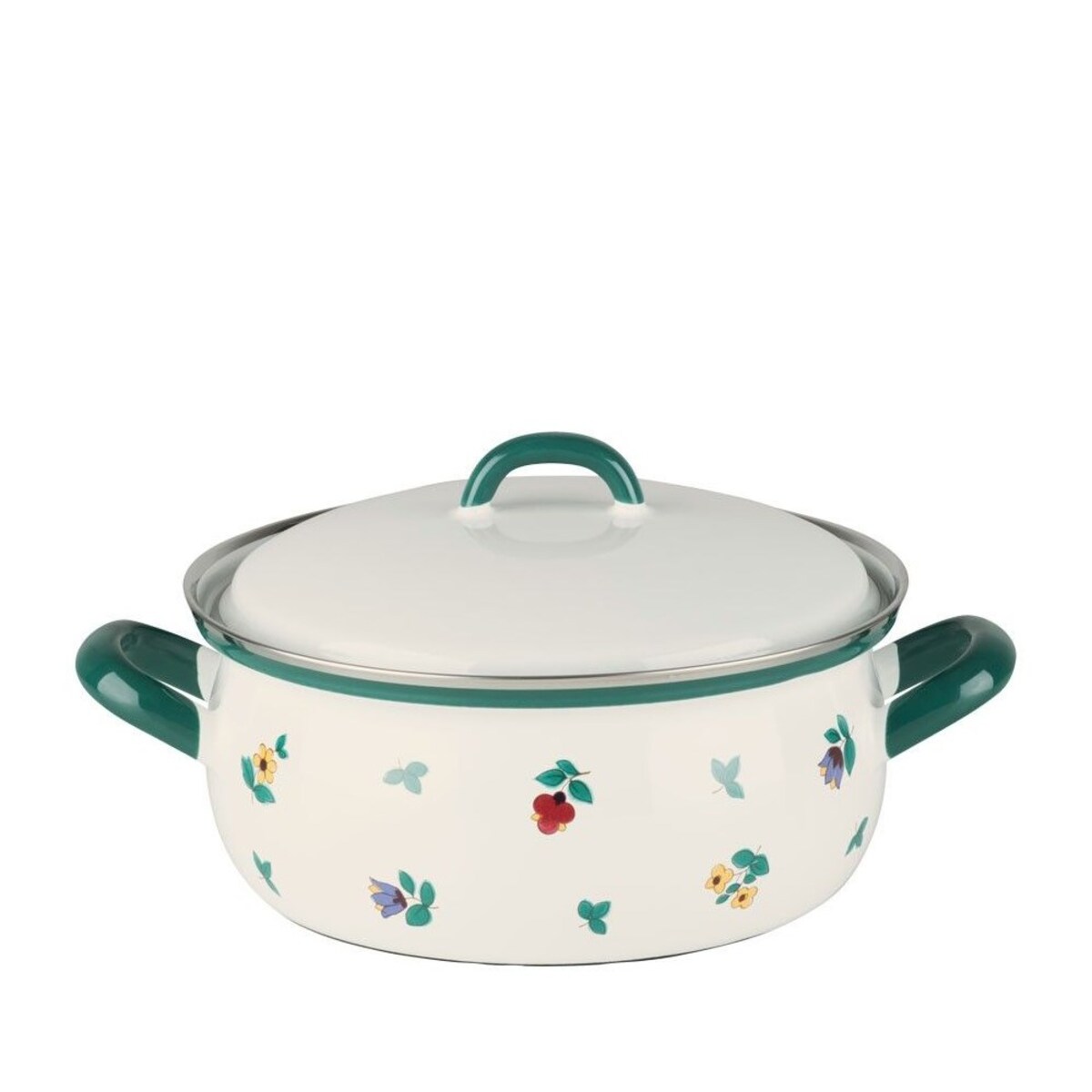 Riess garnek niski 2l 20cm Gmundner Streublumen R0171049