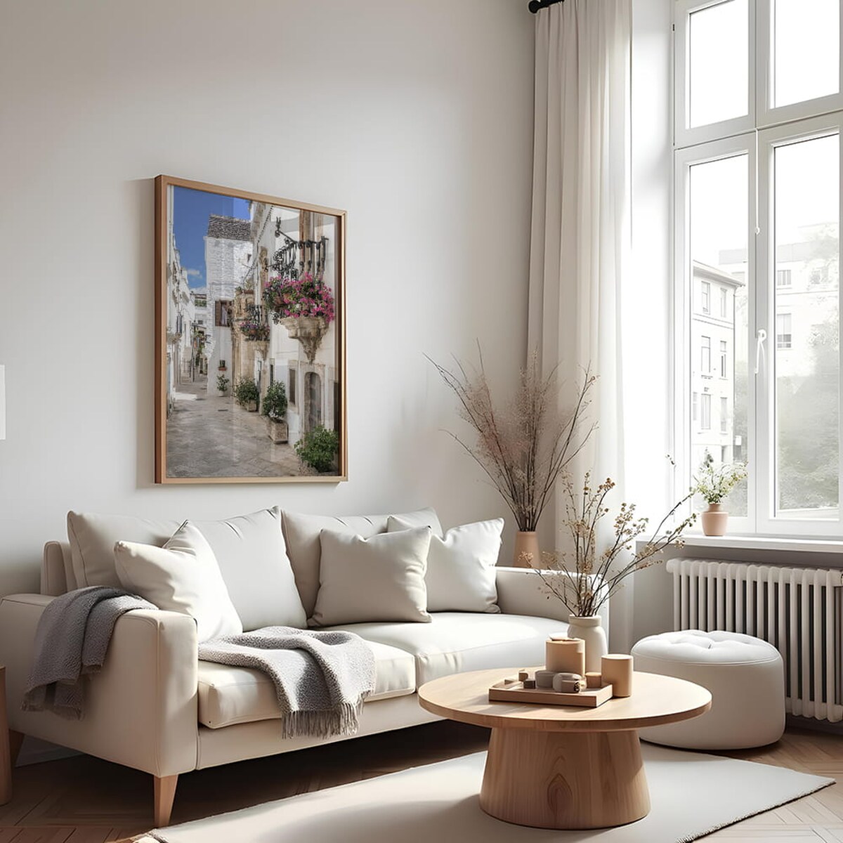 plakat locorotondo apulia włochy 50x70