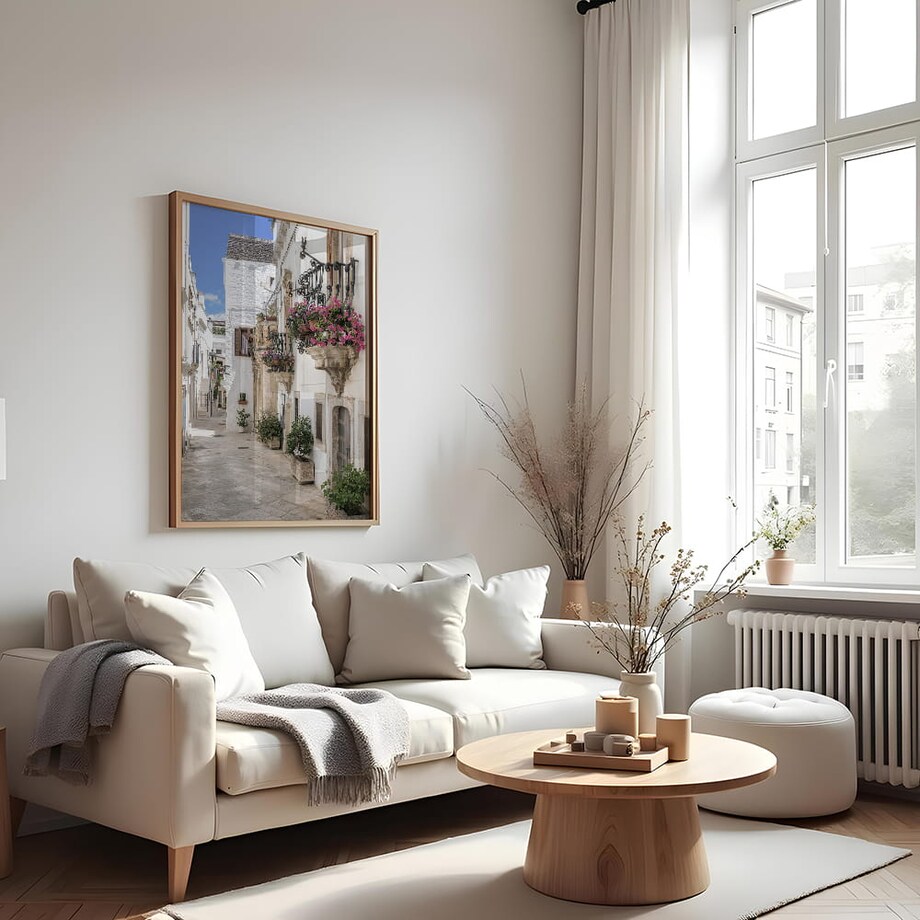 plakat locorotondo apulia włochy 50x70