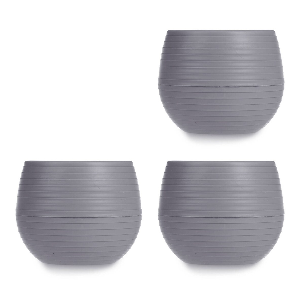 Doniczki samonawadniające, plastikowe, 3 sztuki, Ø 14 cm