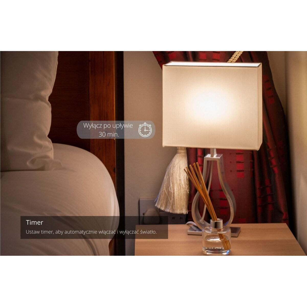 Żarówka E27-9W-SMART LED 9W 3000K-6500K kolorowa, Blaupunkt