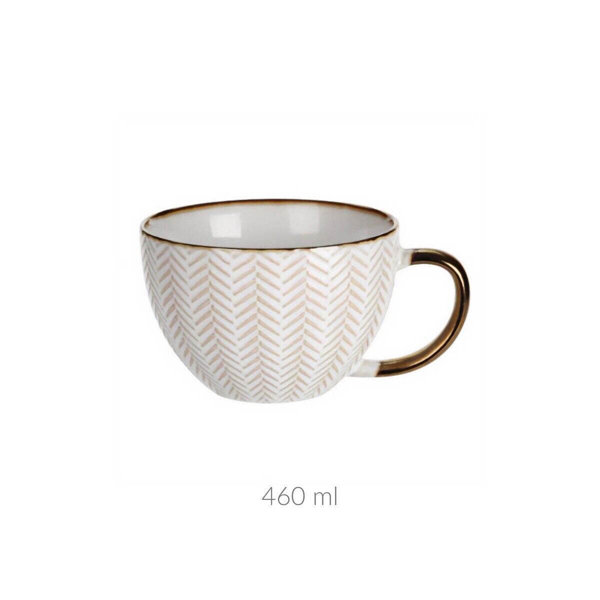 Duży kubek do kawy herbaty DUNE, 460 ml