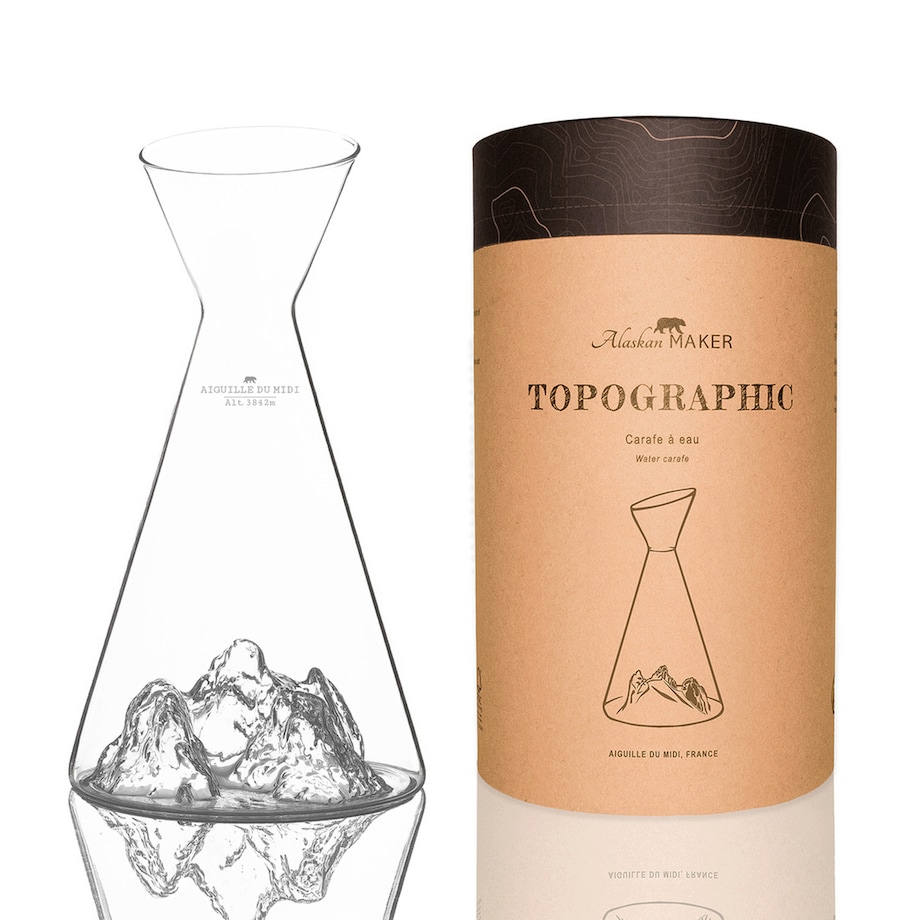 Karafka do wody - Topographic - Aiguille du Midi
