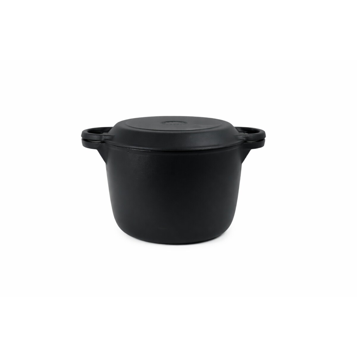 Kociołek żeliwny garnek na ognisko 2w1 emaliowany 12L grill ROSSNER