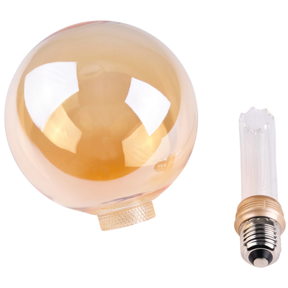 Kula żarówka klimatyczna DecoVintage 317735 Polux G125 LED E27 bańka 4W 200lm 230V biała ciepła