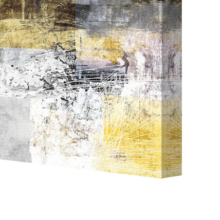 Obraz na płótnie Yellow Abstract, 35 x 50 cm