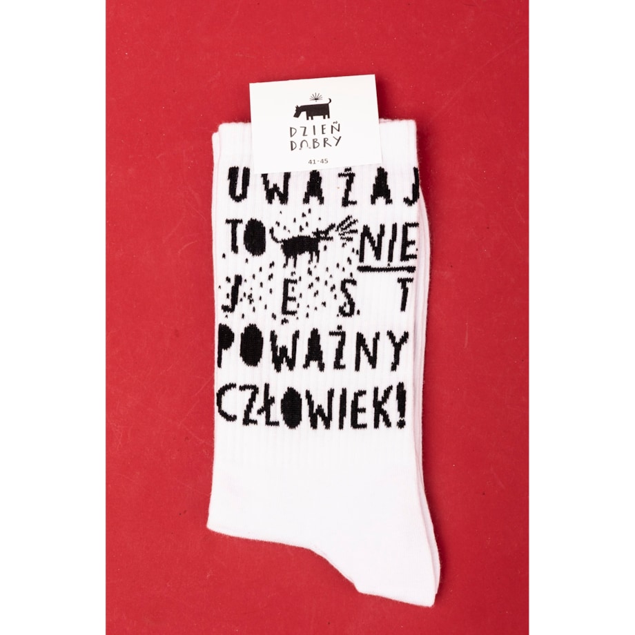 Skarpety Uważaj