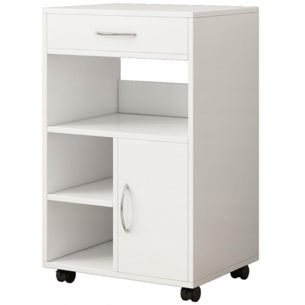 Wielofunkcyjna szafka stojąca stolik drukarkę regał półka nowoczesna 50 cm