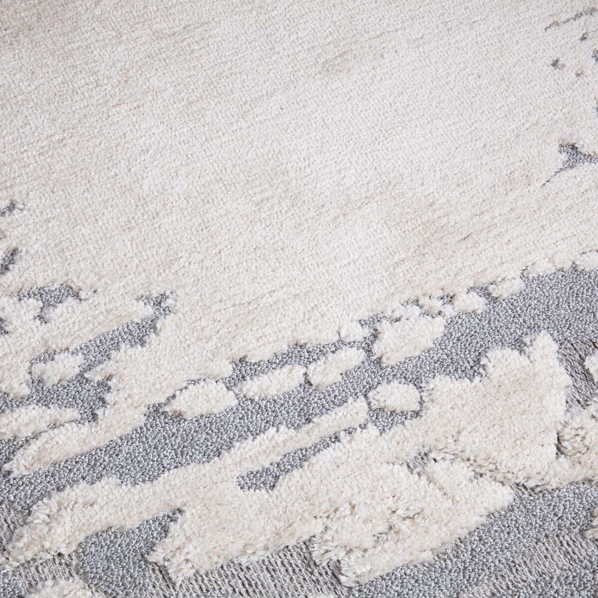 Dywan z frędzlami Cut&Loop Boho-Chic Valora 9080 Krem Szary 160x230
