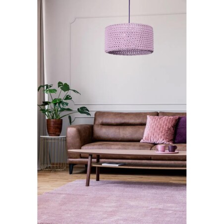 Lampa wisząca COTTON 40 fioletowa
