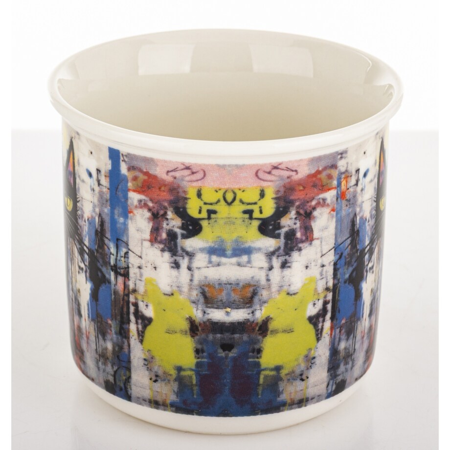 Kubek porcelanowy 9,5x13x9,5 c, w pudełku 400 ml GAGATEK