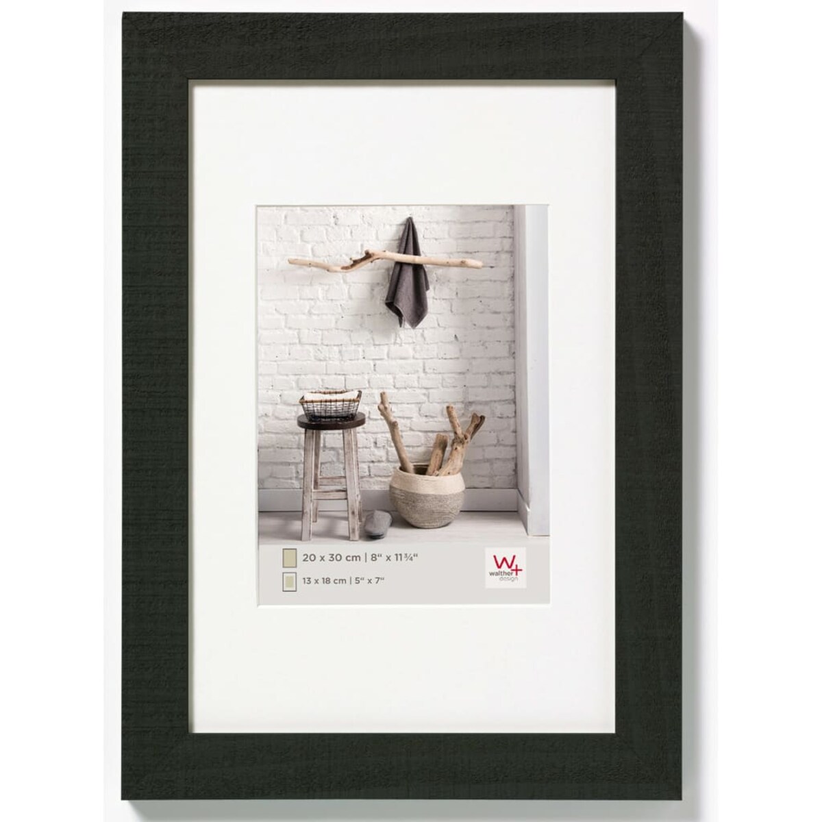 Walther Design Ramka na zdjęcie Home, 40x50 cm, czarna
