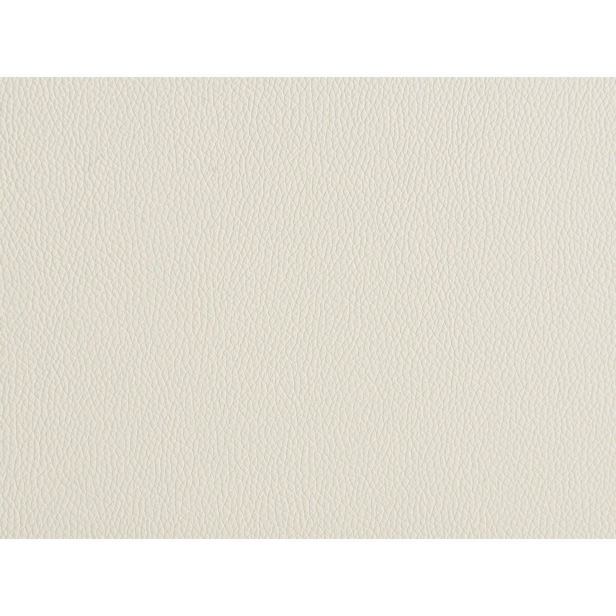Łóżko z LED ekoskóra 180 x 200 cm białe ZEN