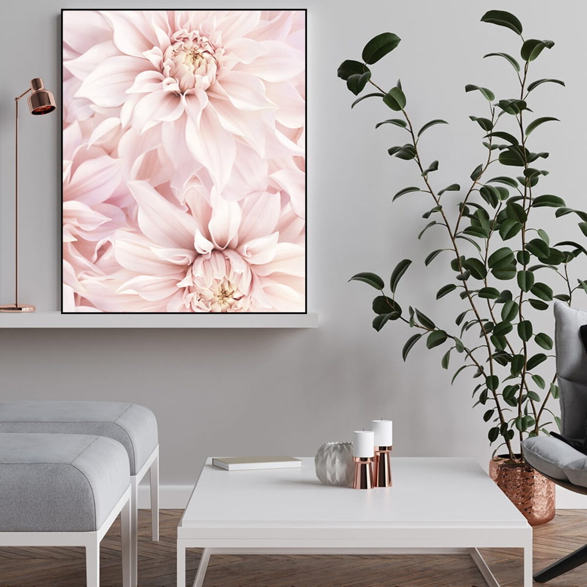 plakat dalie 70x100 cm