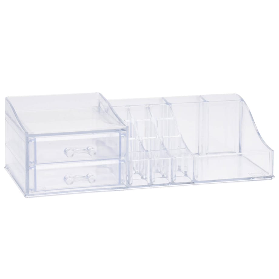 Organizer na kosmetyki przezroczysty, 30 x 13 x 9 cm