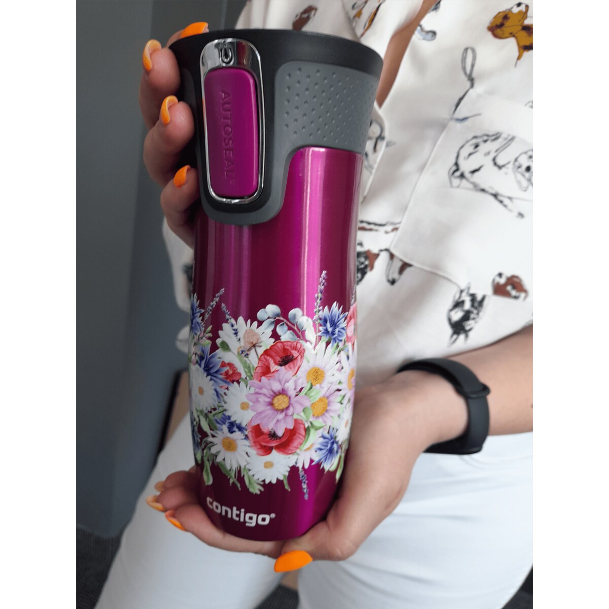 Kubek termiczny Contigo West Loop 2.0 470 ml - Polska Łąka