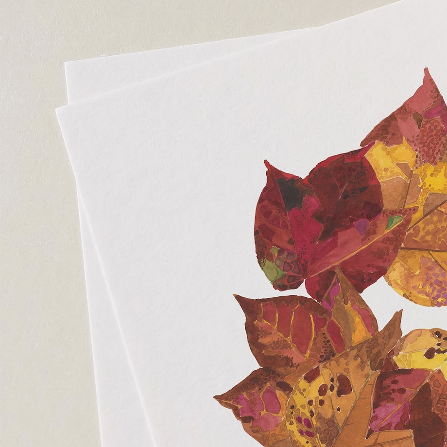 Plakat Jesienne liście #4 21x30cm