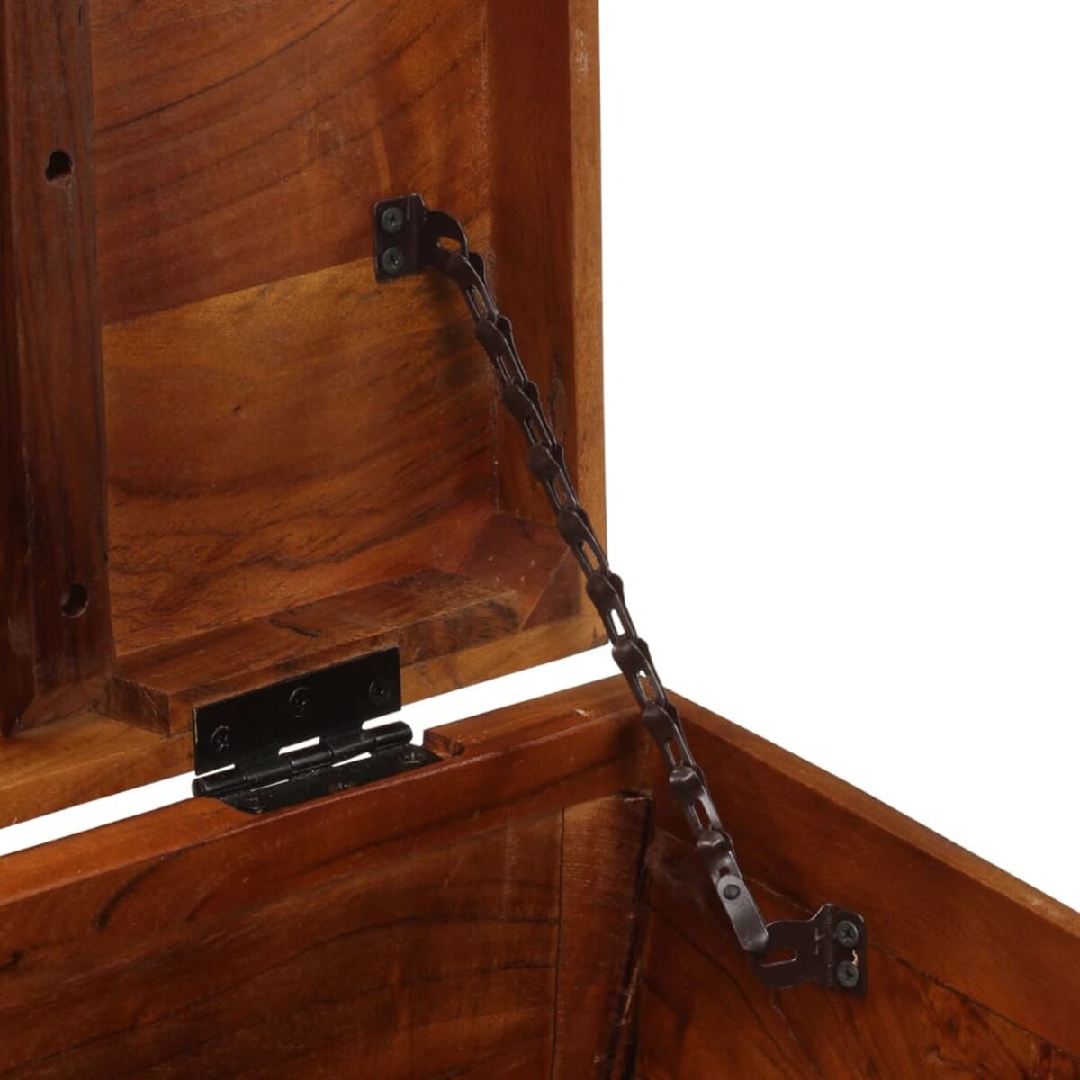 vidaXL Skrzynia, 110 x 35 x 41 cm, lite drewno akacjowe