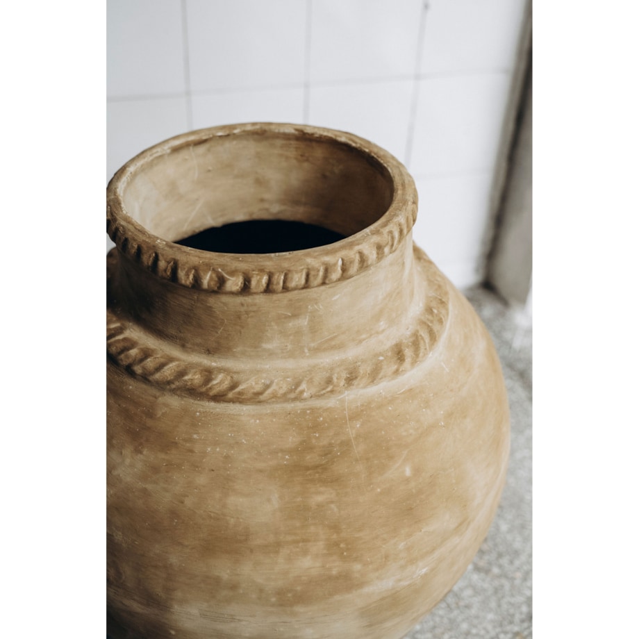 Wazon z terakoty LIRA, W: 50 cm
