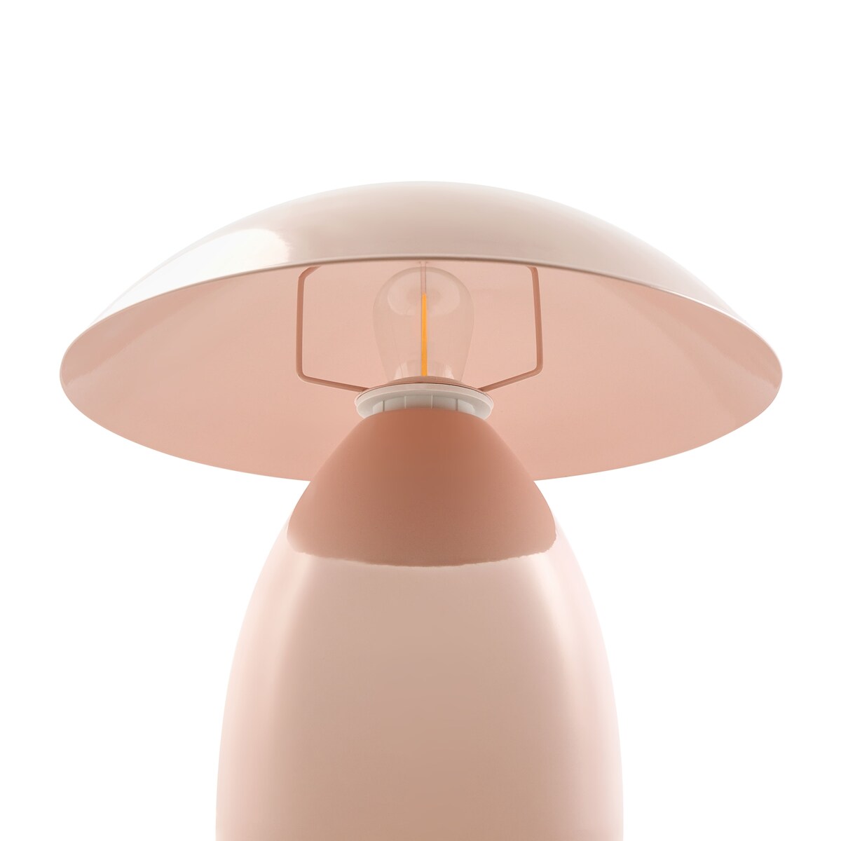 Lampa stołowa SIGI Metal Pastelowy róż