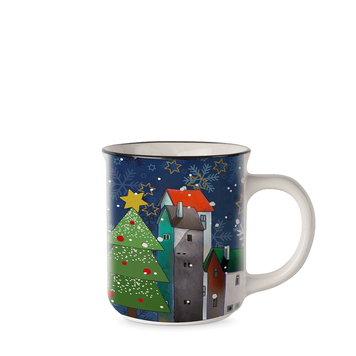 Kubek Zimowa Wioska 390 ml - Egan Italy