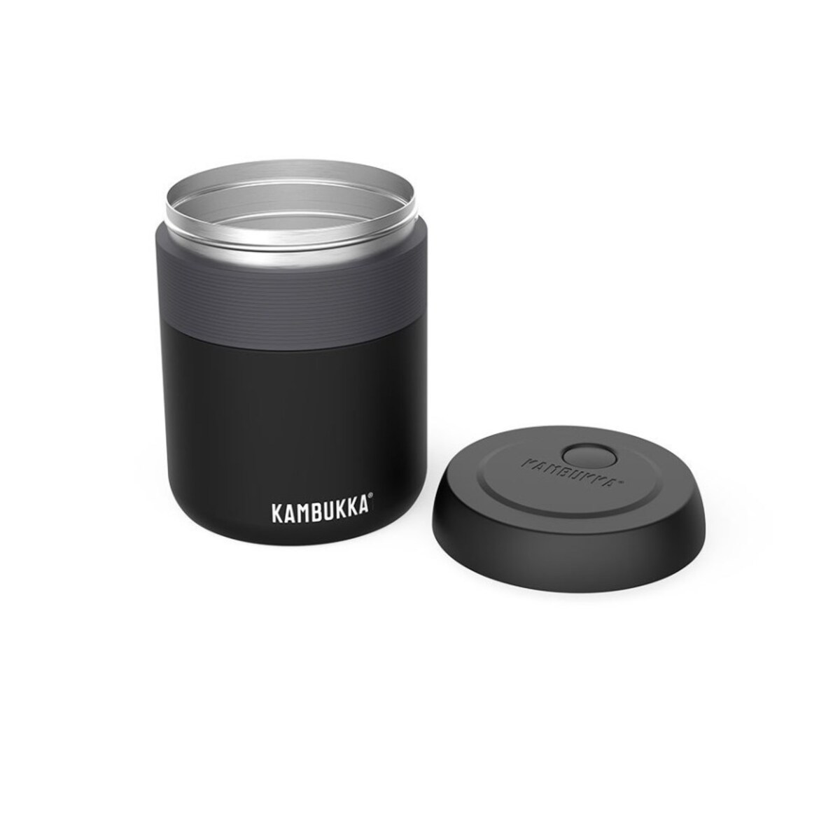 Termos obiadowy (600 ml) Matte Black Bora Kambukka