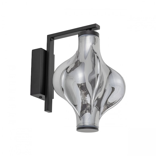 Kinkiet LED TK Lighting ELVA BLACK 8W czarny 3000K 1032 lm 18219
