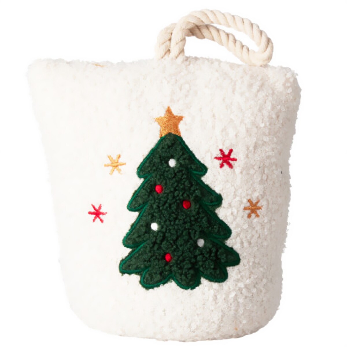 Stopper do drzwi ze świątecznym wzorem