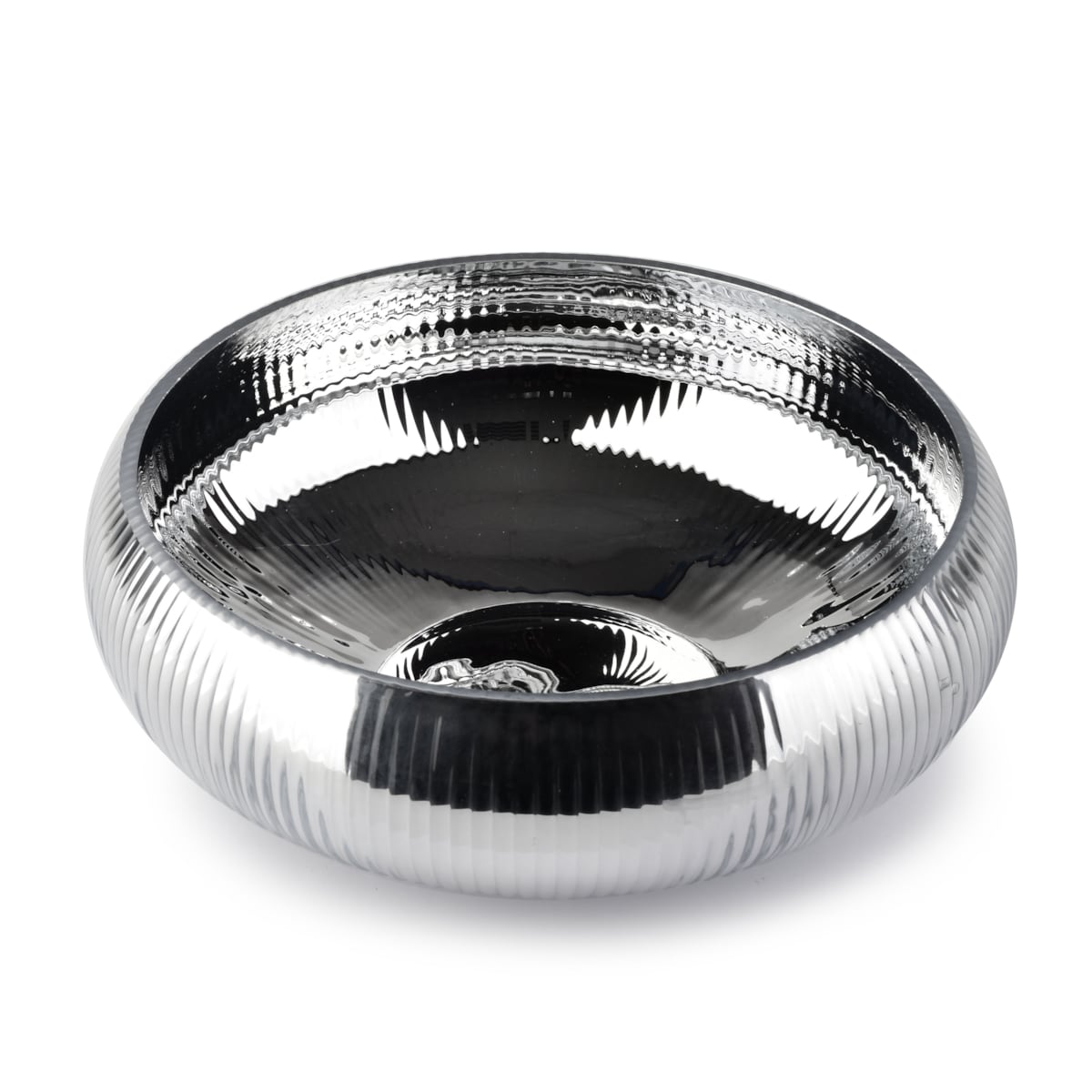 SERENITE SILVER Misa dekoracyjna śr.29xH:10cm