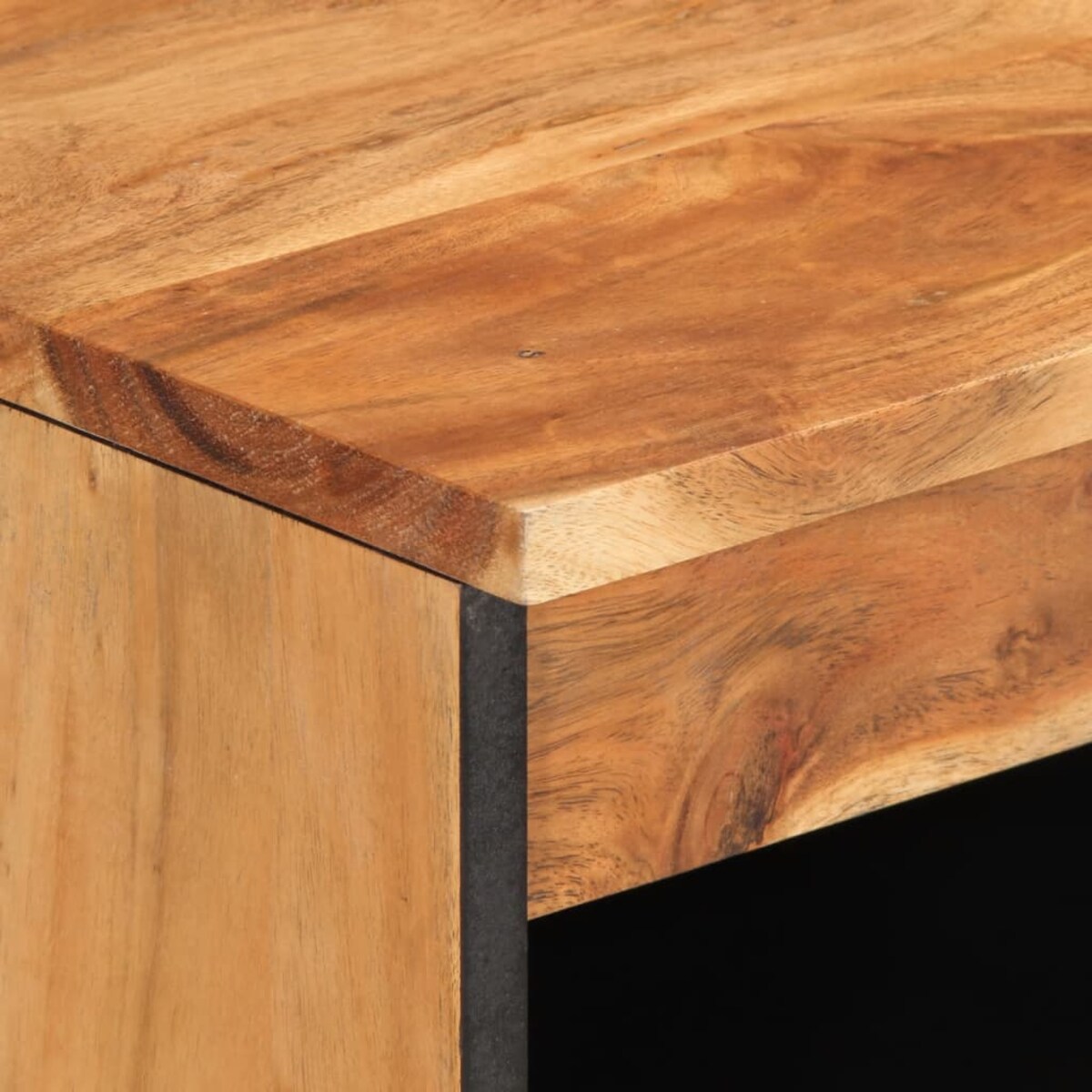 vidaXL Szafka, 60x34x75 cm, lite drewno akacjowe