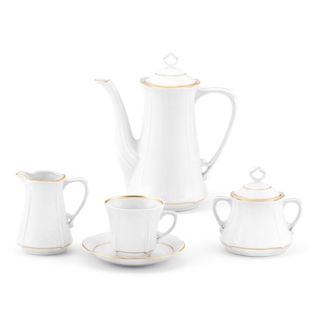 Imbryk 1200 ml Kamelia Złota Linia B014