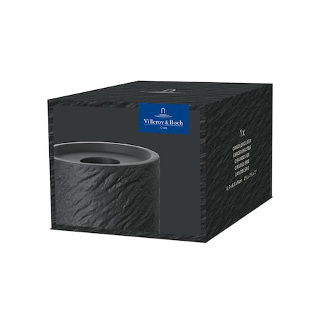 Świecznik Manufacture Rock Home, 6.5 x 6.5 x 5 cm, Villeroy & Boch
