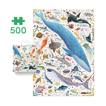 Puzzlove CzuCzu Ryby i Zwierzęta wodne 500 el.