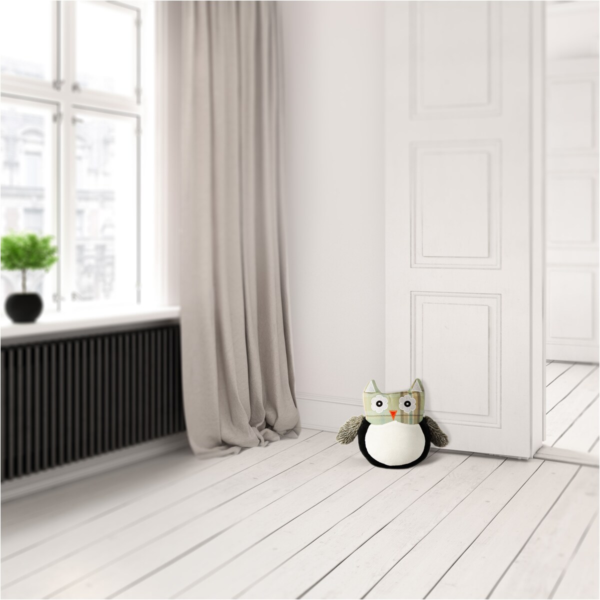 Stoper Do Drzwi Odbojnik Blokada Do Pokoju Dziecka Prezent Sowa