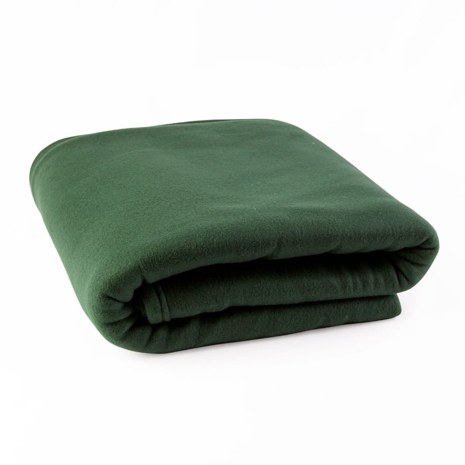 Koc polarowy 150x200 Softi kolor butelkowa zieleń