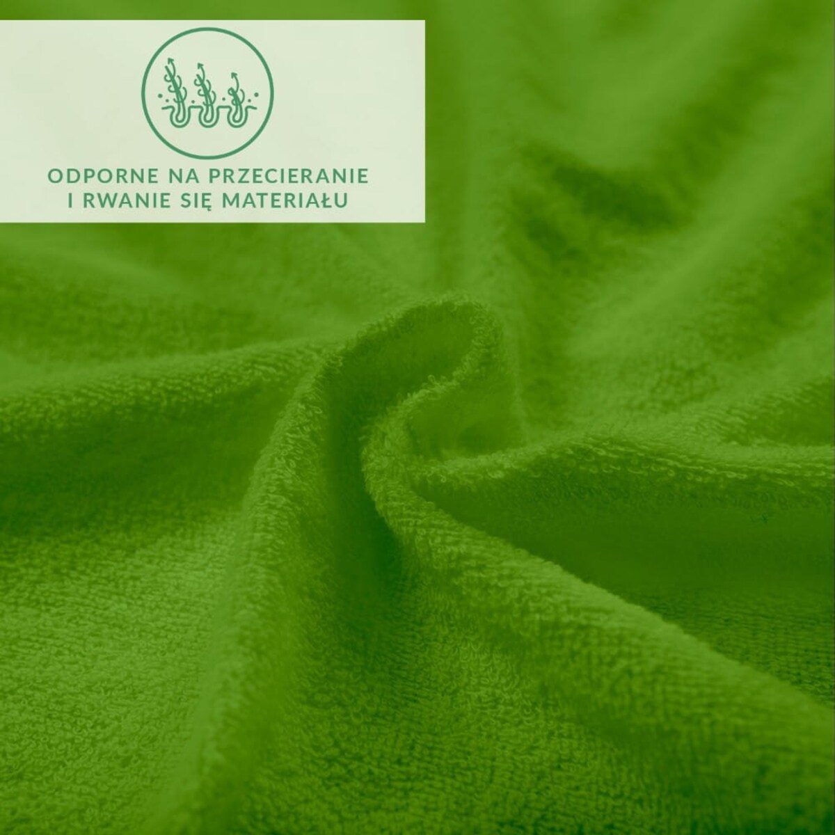 Prześcieradło frotte z gumką 140x200 kolor kaktus