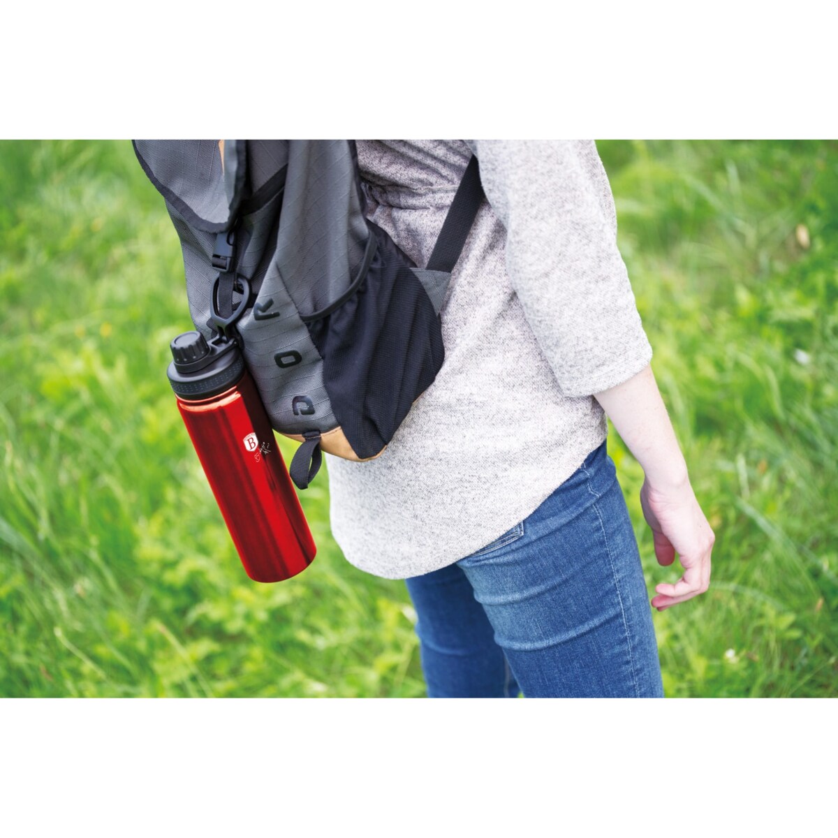 Sportowa butelka termiczna 720ml BERLINGER HAUS Burgundy