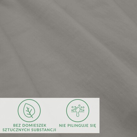 Prześcieradło jersey z elastanem z gumką 90x200 kolor popiel