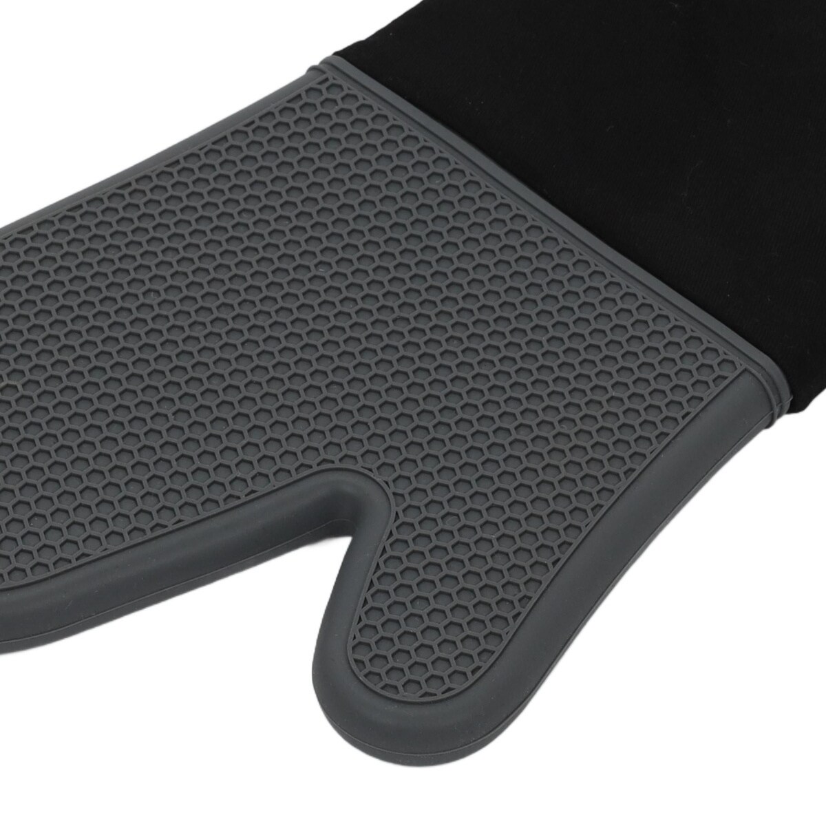 Rękawica kuchenna z silikonu i bawełny