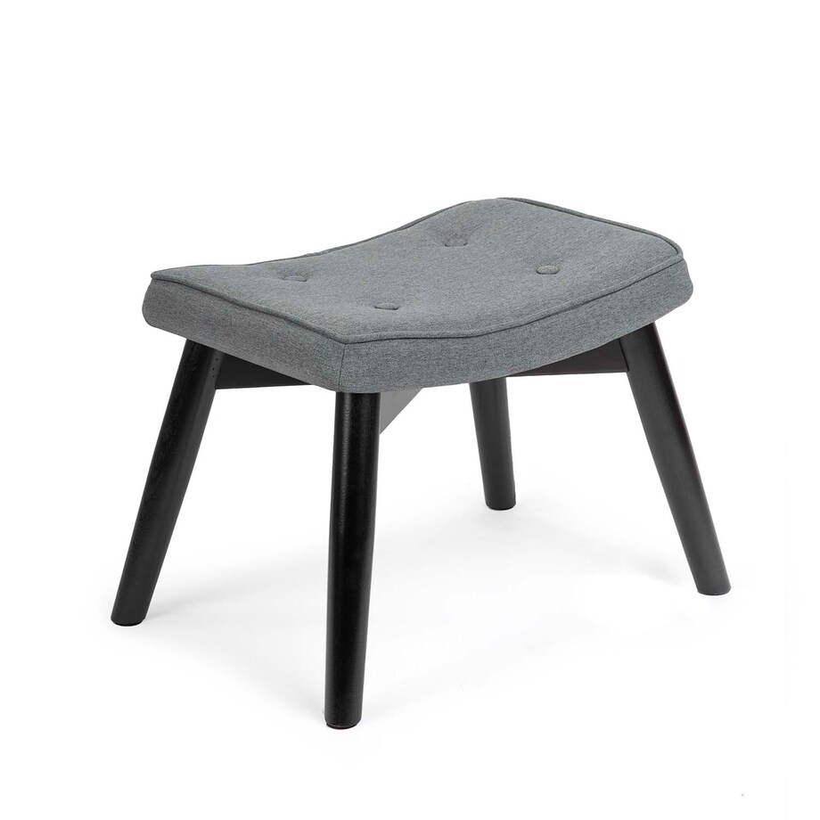 Fotel USZAK z podnóżkiem i poduszką Sofotel szary