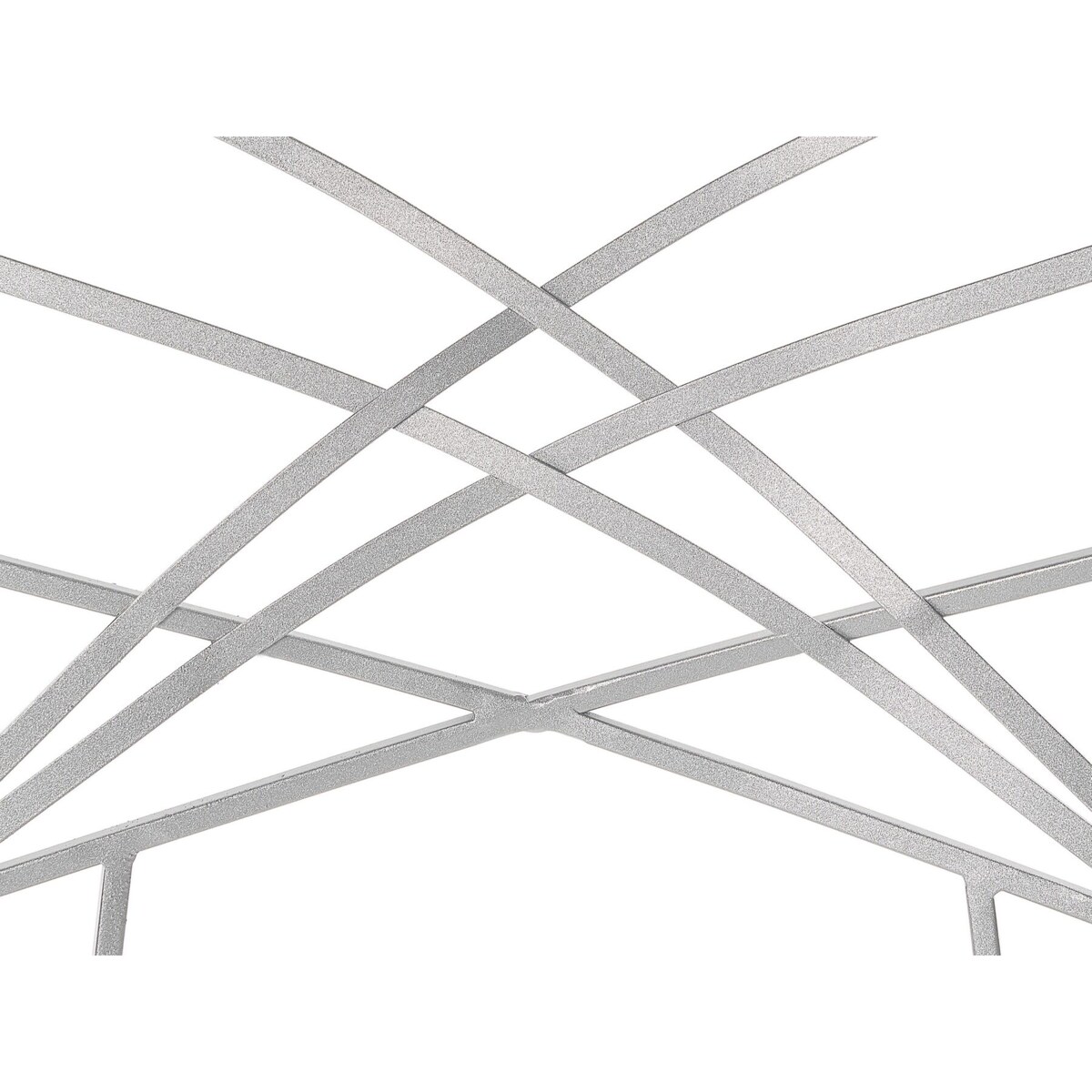 Zestaw 2 krzeseł do jadalni srebrny GIRARD