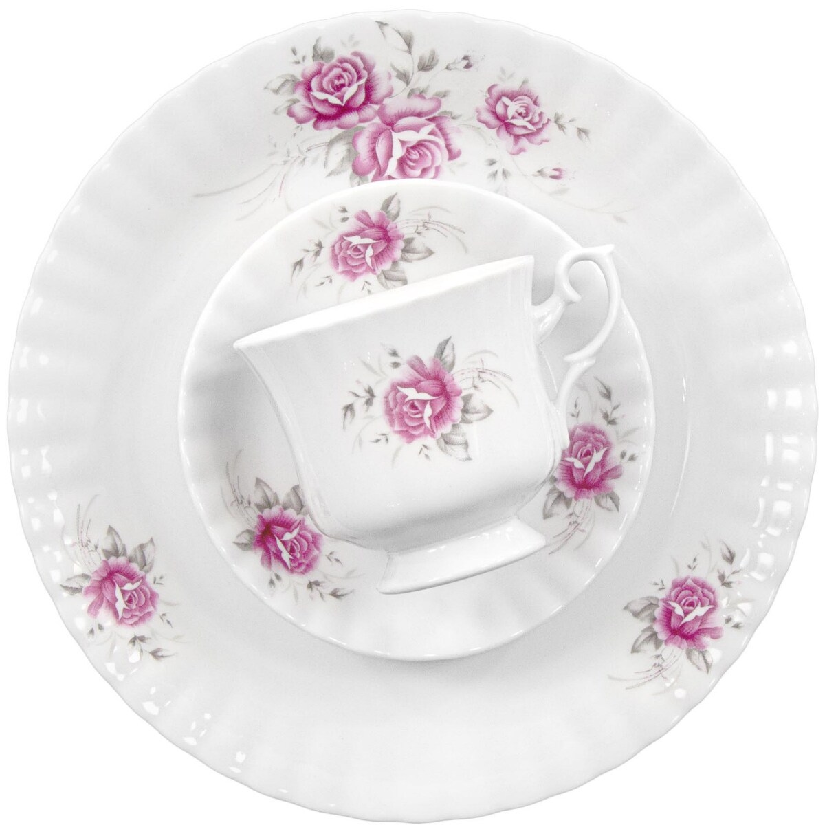 Garnitur do kawy dla 12 osób 39 el. Iwona Rozalia B444